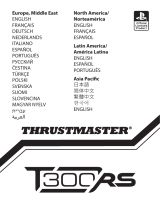 Thrustmaster T300 RS Používateľská príručka