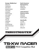 Thrustmaster TS-XW Racer Sparco P310 Competition Mod Racing Wheel Používateľská príručka