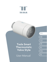 Tesla Głowica Smart Style Thermostatic Head Používateľská príručka