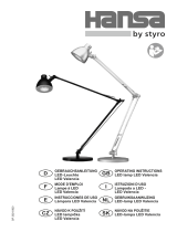 Hansa LED lamp LED Valencia Používateľská príručka