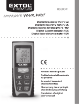 Extol 8820041 Digital laser distance meter Používateľská príručka
