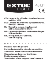 EXTOL LIGHT Mosquito Killer Lantern Lamp Používateľská príručka