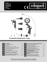 Scheppach Air-Compressor Accessories Používateľská príručka