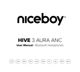 Niceboy HIVE 3 Aura ANC Používateľská príručka