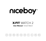 Niceboy X-fit Watch 2 Používateľská príručka