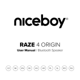 Niceboy RAZE 4 Origin Používateľská príručka