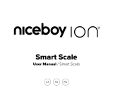 Niceboy SMART-SCALE-BLACK Používateľská príručka