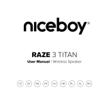 Niceboy RAZE 3 Titan Používateľská príručka