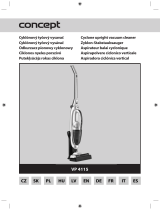 Concept VP-4115 Cyclone upright vacuum cleaner Používateľská príručka