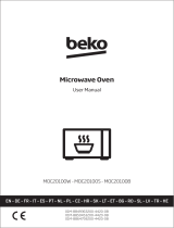 Beko MOC Series Microwave Oven Používateľská príručka