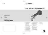 Bosch GSC 18V-16 Používateľská príručka
