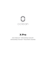 OCLEAN  X-Pro Smart Toothbrush Používateľská príručka
