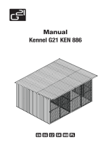 G21 Kennel G21 KEN 886 Používateľská príručka