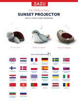 ZAZU Sunset Projector Používateľská príručka