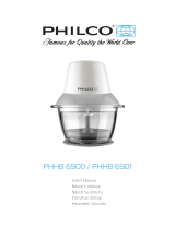 Philco PHHB 6900 Používateľská príručka