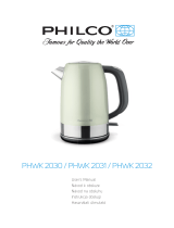 Philco PHWK 2030 Používateľská príručka