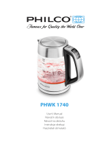 Philco PHWK Používateľská príručka