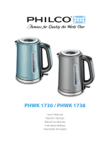 Philco PHWK 1730 Používateľská príručka