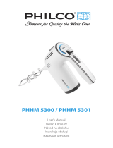 Philco PHHM 5301 Používateľská príručka