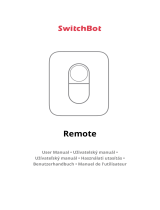 SwitchBot 850007706074 Používateľská príručka