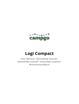 campgo Logi Compact Camping Stove Používateľská príručka