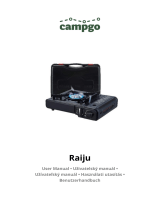 campgo Raiju Camping Cooker Používateľská príručka