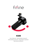 fifine K688 Používateľská príručka
