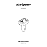 alza power APW-FMTV1 Používateľská príručka