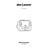 alza power APW-FMTV3 Používateľská príručka