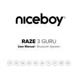 Niceboy RAZE 3 GURU Používateľská príručka