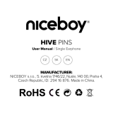 Niceboy HIVE Pins Používateľská príručka