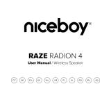 Niceboy Raze Radion 4 Používateľská príručka