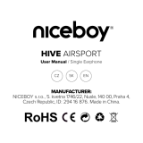 Niceboy HIVE Airsport Používateľská príručka