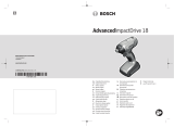 Bosch AdvancedImpactDrive Používateľská príručka