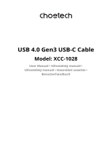 CHOETECH XCC-1028 Používateľská príručka