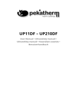 Pekatherm UP210DF Polyester Under Blanket Používateľská príručka