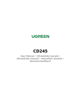 UGREEN CD245 Používateľská príručka