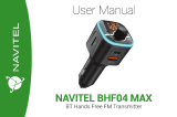 Navitel BHF04 MAX Používateľská príručka