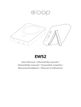 Eloop EW52 Magsafe Power Bank 10000MAH 7.5W Používateľská príručka