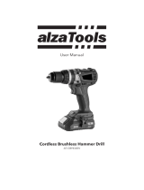alzaTools AT-CBHD20V Cordless Brushless Hammer Drill Používateľská príručka