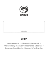 Marvo G37 XL-Size Používateľská príručka