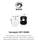 Marvo Sunspot W1 G949 Používateľská príručka
