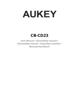 AUKEY CB-CD23 Používateľská príručka