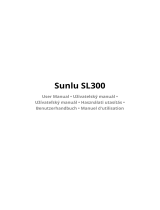SUNLU SL300 Intelligent 3D Printing Pen Používateľská príručka