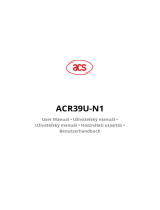 ACS ACR39U-N1 Používateľská príručka