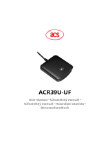 ACS ACR39U-UF Používateľská príručka