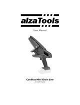 alza Tools AT-CMCHS20V Cordless Mini Chain Saw Používateľská príručka