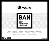 NGS BAN 90W Notebook Charger Používateľská príručka