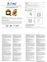 V TAC V-tac VT-51 50W LED WORK FLOODLIGHT Používateľská príručka