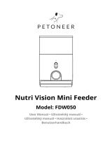 Petoneer FDW050 Používateľská príručka